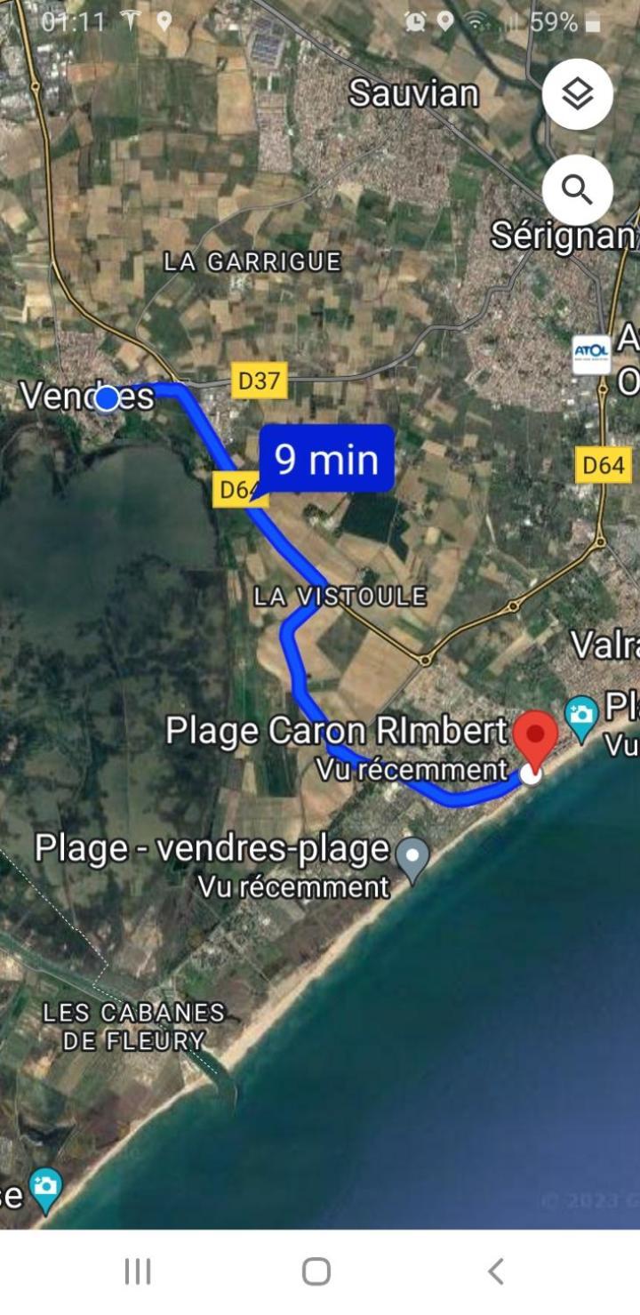 Appartement A 8 Km De La Mer - 3 Chambres Vendres Eksteriør bilde
